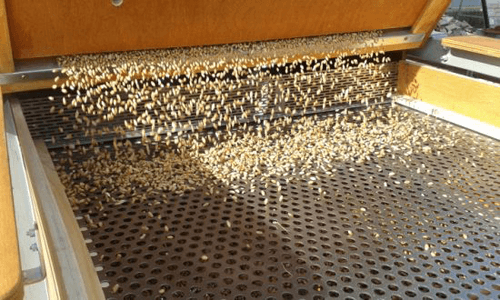 Grain sieving and cleaning equipment