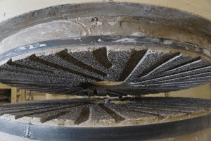 Traditional chakki stone mill
